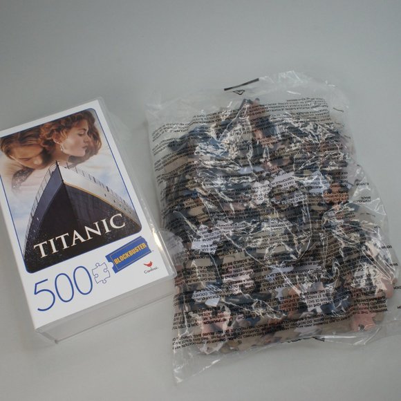 Blockbuster TITANIC Movie Poster Puzzle - Picture 2 of 8